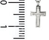 Small Cross with Raised Center