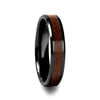 YUKON Beveled Black Ceramic Ring