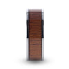 HONUA Flat Titanium Band with Koa Wood and Polished Edges