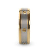 BOUNDLESS Gold Plated Titanium With Rotating Screw Design